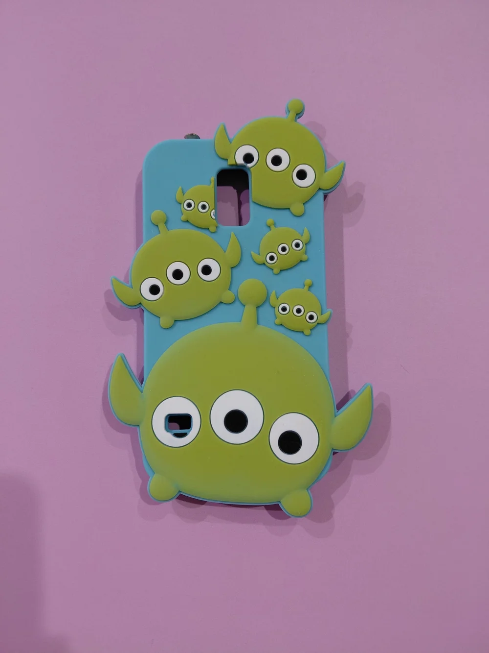 Samsung Galaxy S8 Toy Story Phone Case With Jewerly Plug Yellow